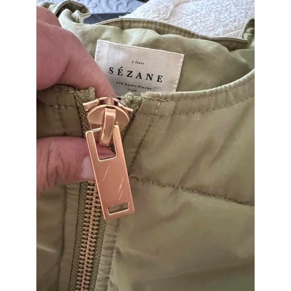 La Maille Sezane Enrica Jacket in Khaki Size 38 / US 6 / M✨ - Picture 7 of 11
